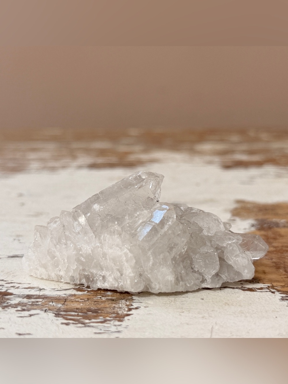 Clear Quartz Cluster Crystal